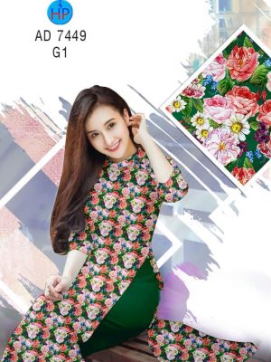 Vải áo dài Hoa đều thiết kế 2019 AD 7449 32 1561675618 112 Vai ao dai Hoa deu thiet ke 2019 AD 7449