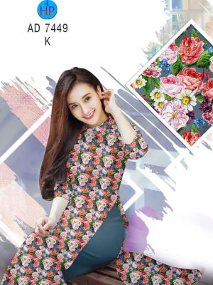 Vải áo dài Hoa đều thiết kế 2019 AD 7449 30 1561675618 946 Vai ao dai Hoa deu thiet ke 2019 AD 7449