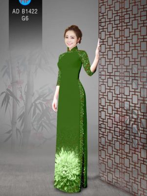 Vải áo dài Hoa Cúc kiểu mới AD B1422 21 1561675863 187 Vai ao dai Hoa Cuc kieu moi AD B1422
