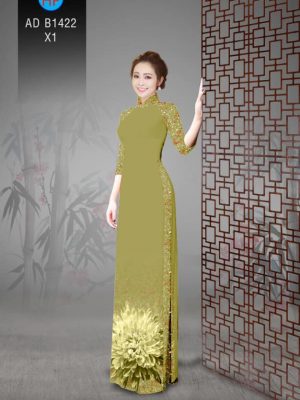 Vải áo dài Hoa Cúc kiểu mới AD B1422 36 1561675863 541 Vai ao dai Hoa Cuc kieu moi AD B1422