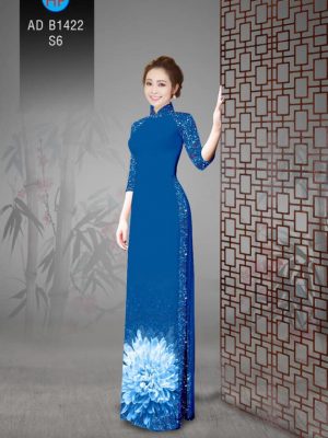 Vải áo dài Hoa Cúc kiểu mới AD B1422 25 1561675863 910 Vai ao dai Hoa Cuc kieu moi AD B1422