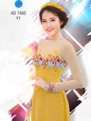 Vải áo dài Hoa in giả ren mới ra AD 7450 33 1561680212 965 Vai ao dai Hoa in gia ren moi ra AD
