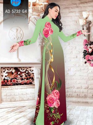 Vải áo dài Hoa hồng thiết kế 2019 AD 5732 27 1561697280 397 Vai ao dai Hoa hong thiet ke 2019 AD 5732