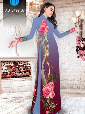 Vải áo dài Hoa hồng thiết kế 2019 AD 5732 22 1561697280 872 Vai ao dai Hoa hong thiet ke 2019 AD 5732