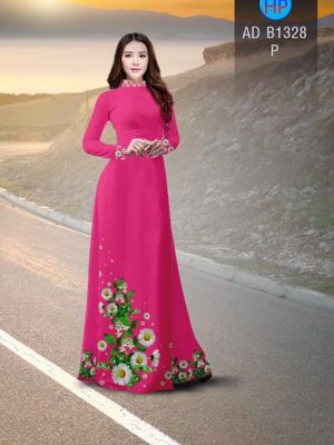 Vải áo dài hoa Cúc hoạ mi thiết kế 2019 AD B1328 22 1561705393 295 Vai ao dai hoa Cuc hoa mi thiet ke 2019