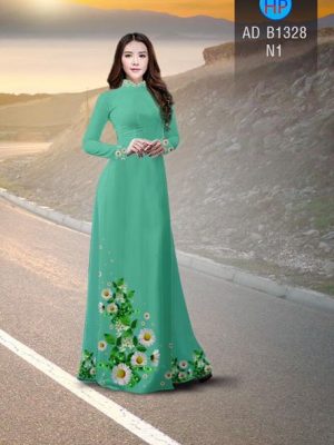 Vải áo dài hoa Cúc hoạ mi thiết kế 2019 AD B1328 25 1561705393 729 Vai ao dai hoa Cuc hoa mi thiet ke 2019