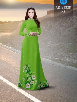 Vải áo dài hoa Cúc hoạ mi thiết kế 2019 AD B1328 18 1561705393 771 Vai ao dai hoa Cuc hoa mi thiet ke 2019