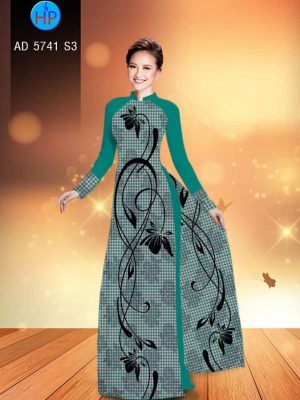 Vải áo dài Hoa in 3D mới ra AD 5741 23 1561707827 906 Vai ao dai Hoa in 3D moi ra AD 5741