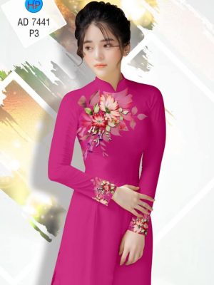Vải áo dài Hoa in 3D mới ra AD 7441 22 1561708756 120 Vai ao dai Hoa in 3D moi ra AD 7441