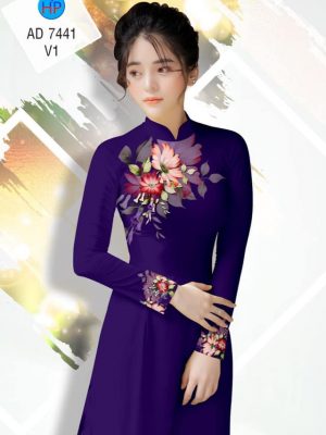 Vải áo dài Hoa in 3D mới ra AD 7441 33 1561708757 422 Vai ao dai Hoa in 3D moi ra AD 7441