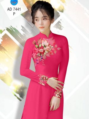 Vải áo dài Hoa in 3D mới ra AD 7441 27 1561708757 474 Vai ao dai Hoa in 3D moi ra AD 7441