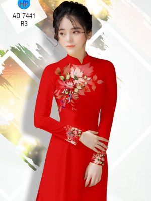 Vải áo dài Hoa in 3D mới ra AD 7441 35 1561708757 477 Vai ao dai Hoa in 3D moi ra AD 7441