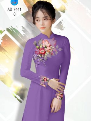 Vải áo dài Hoa in 3D mới ra AD 7441 30 1561708757 619 Vai ao dai Hoa in 3D moi ra AD 7441