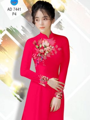 Vải áo dài Hoa in 3D mới ra AD 7441 34 1561708757 631 Vai ao dai Hoa in 3D moi ra AD 7441