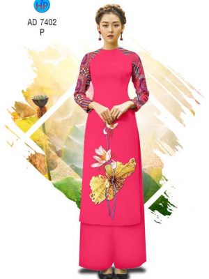 1561709110 25 Vai ao dai hoa Sen moi ra AD 7402