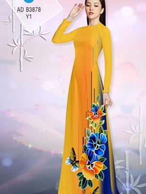 Vải áo dài Hoa in 3D kiểu mới AD B3878 23 1561709461 617 Vai ao dai Hoa in 3D kieu moi AD B3878