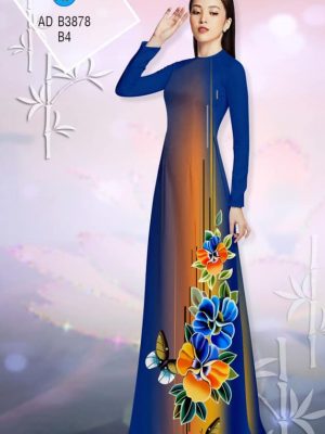 Vải áo dài Hoa in 3D kiểu mới AD B3878 35 1561709461 815 Vai ao dai Hoa in 3D kieu moi AD B3878
