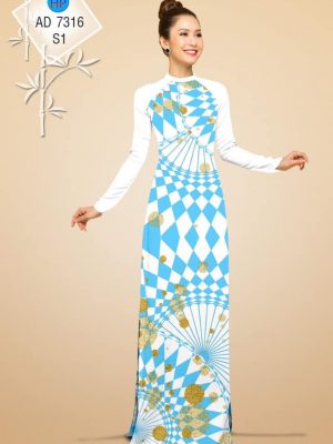 Vải áo dài Lập thể lạ kiểu mới AD 7316 31 1561713110 287 Vai ao dai Lap the la kieu moi AD 7316
