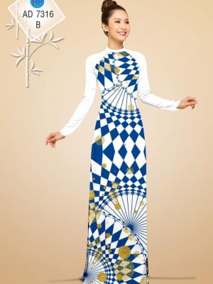 Vải áo dài Lập thể lạ kiểu mới AD 7316 26 1561713110 321 Vai ao dai Lap the la kieu moi AD 7316