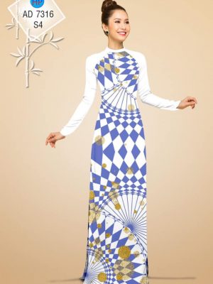 Vải áo dài Lập thể lạ kiểu mới AD 7316 32 1561713110 389 Vai ao dai Lap the la kieu moi AD 7316