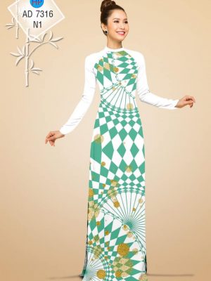Vải áo dài Lập thể lạ kiểu mới AD 7316 23 1561713110 437 Vai ao dai Lap the la kieu moi AD 7316