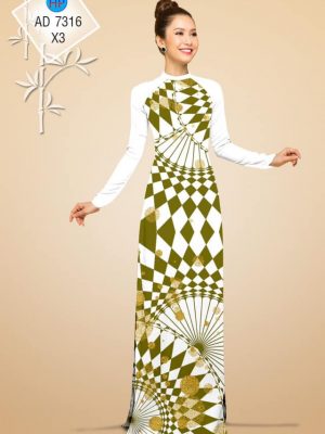 Vải áo dài Lập thể lạ kiểu mới AD 7316 35 1561713110 833 Vai ao dai Lap the la kieu moi AD 7316