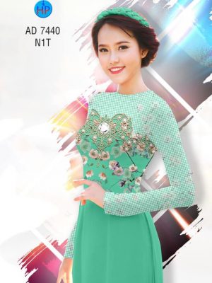 Vải áo dài Hoa in 3D mới ra AD 7440 20 1561713265 120 Vai ao dai Hoa in 3D moi ra AD 7440