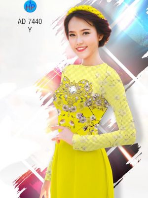 Vải áo dài Hoa in 3D mới ra AD 7440 24 1561713265 247 Vai ao dai Hoa in 3D moi ra AD 7440