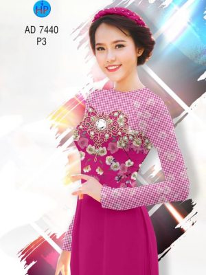 Vải áo dài Hoa in 3D mới ra AD 7440 21 1561713265 604 Vai ao dai Hoa in 3D moi ra AD 7440