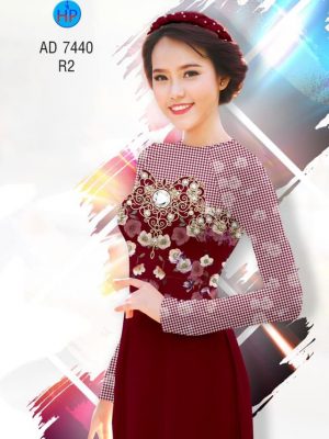 Vải áo dài Hoa in 3D mới ra AD 7440 32 1561713265 901 Vai ao dai Hoa in 3D moi ra AD 7440