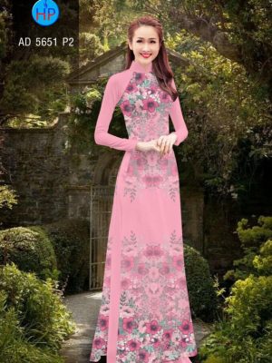 Vải áo dài Hoa in 3D thiết kế 2019 AD 5651 25 1561720639 877 Vai ao dai Hoa in 3D thiet ke 2019 AD