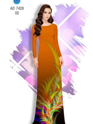 Vải áo dài Hoa in 3D mới ra AD 7428 31 1561723224 128 Vai ao dai Hoa in 3D moi ra AD 7428