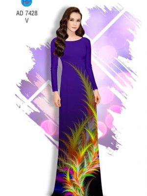 Vải áo dài Hoa in 3D mới ra AD 7428 33 1561723224 266 Vai ao dai Hoa in 3D moi ra AD 7428