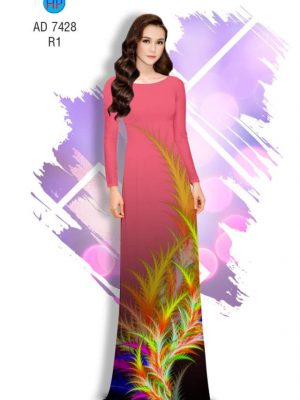 Vải áo dài Hoa in 3D mới ra AD 7428 23 1561723224 645 Vai ao dai Hoa in 3D moi ra AD 7428