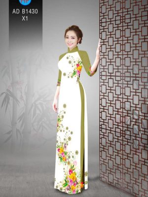Vải áo dài hoa 3D trên dưới mới ra AD B1430 36 1561723588 806 Vai ao dai hoa 3D tren duoi moi ra AD