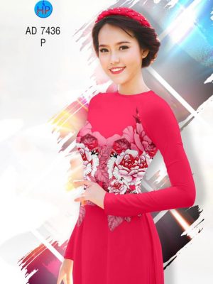 Vải áo dài Hoa hồng kiểu mới AD 7436 31 1561723708 174 Vai ao dai Hoa hong kieu moi AD 7436