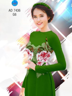 Vải áo dài Hoa hồng kiểu mới AD 7436 37 1561723708 279 Vai ao dai Hoa hong kieu moi AD 7436