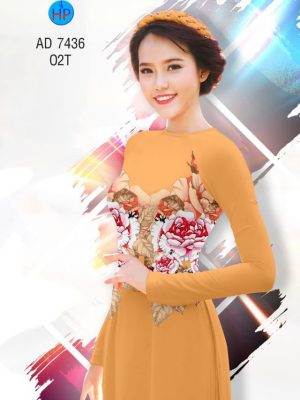 Vải áo dài Hoa hồng kiểu mới AD 7436 28 1561723708 404 Vai ao dai Hoa hong kieu moi AD 7436