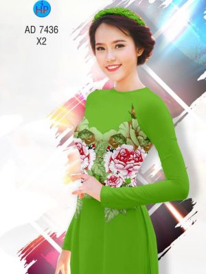 Vải áo dài Hoa hồng kiểu mới AD 7436 25 1561723708 762 Vai ao dai Hoa hong kieu moi AD 7436
