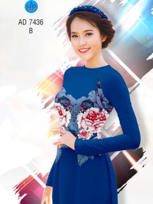 Vải áo dài Hoa hồng kiểu mới AD 7436 24 1561723708 997 Vai ao dai Hoa hong kieu moi AD 7436