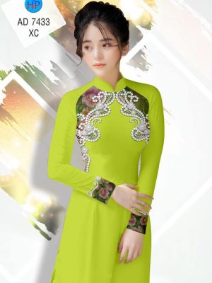 Vải áo dài Hoa in 3D kiểu mới AD 7433 26 1561728424 198 Vai ao dai Hoa in 3D kieu moi AD 7433