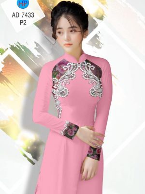 Vải áo dài Hoa in 3D kiểu mới AD 7433 33 1561728424 3 Vai ao dai Hoa in 3D kieu moi AD 7433