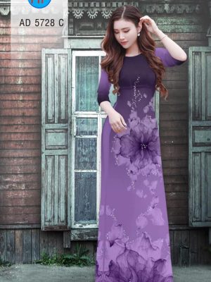 Vải áo dài hoa 3D mới ra AD 5728 37 1561728787 171 Vai ao dai hoa 3D moi ra AD 5728