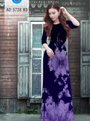 Vải áo dài hoa 3D mới ra AD 5728 21 1561728787 183 Vai ao dai hoa 3D moi ra AD 5728