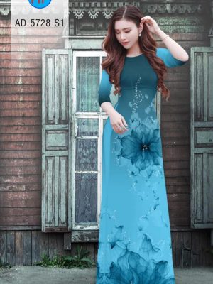 Vải áo dài hoa 3D mới ra AD 5728 35 1561728787 802 Vai ao dai hoa 3D moi ra AD 5728