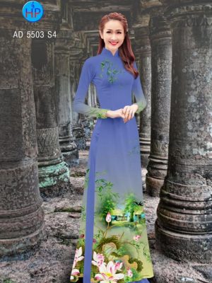 Vải áo dài hoa Sen kiểu mới AD 5503 33 1561729270 192 Vai ao dai hoa Sen kieu moi AD 5503