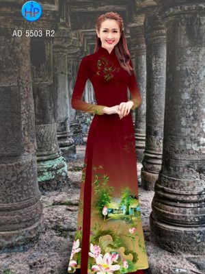 Vải áo dài hoa Sen kiểu mới AD 5503 34 1561729270 329 Vai ao dai hoa Sen kieu moi AD 5503