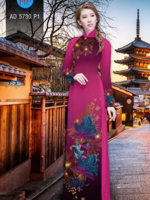 1561729391 744 Vai ao dai Hoa in 3D thiet ke 2019 AD