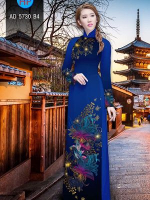 1561729391 811 Vai ao dai Hoa in 3D thiet ke 2019 AD