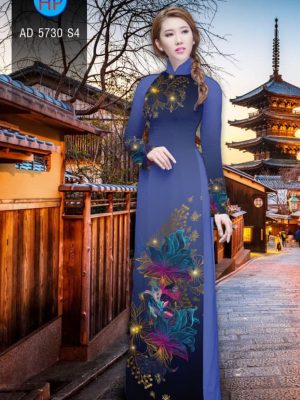 1561729391 896 Vai ao dai Hoa in 3D thiet ke 2019 AD